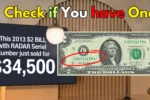 This 2013 $2 Bill With Radar Serial Number Just Sold for $34,500 — Look for These Clues