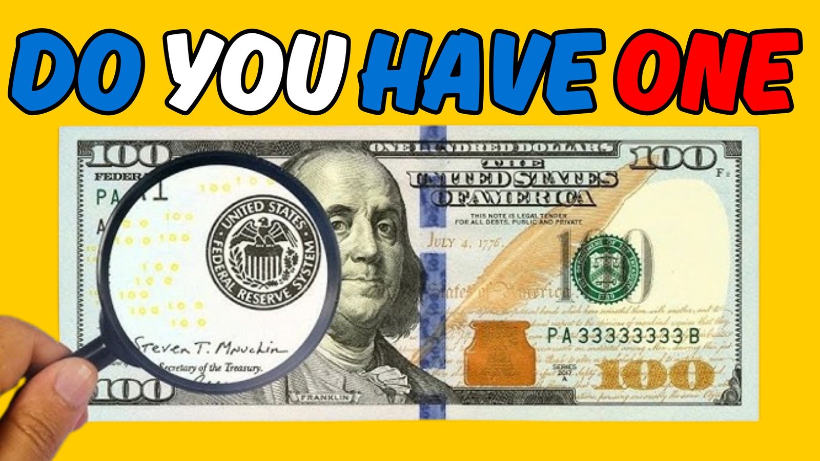 This $100 Bill With a Micro Misprint Is Still Out There — One Just Sold for $910,000