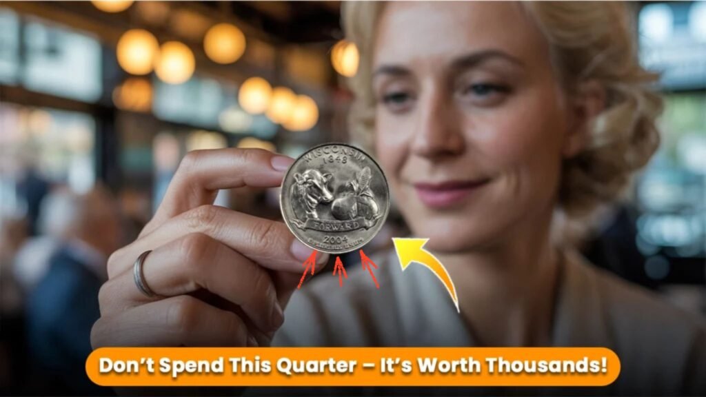 This 2004 Wisconsin Quarter With an Extra Leaf Could Buy You a New Car