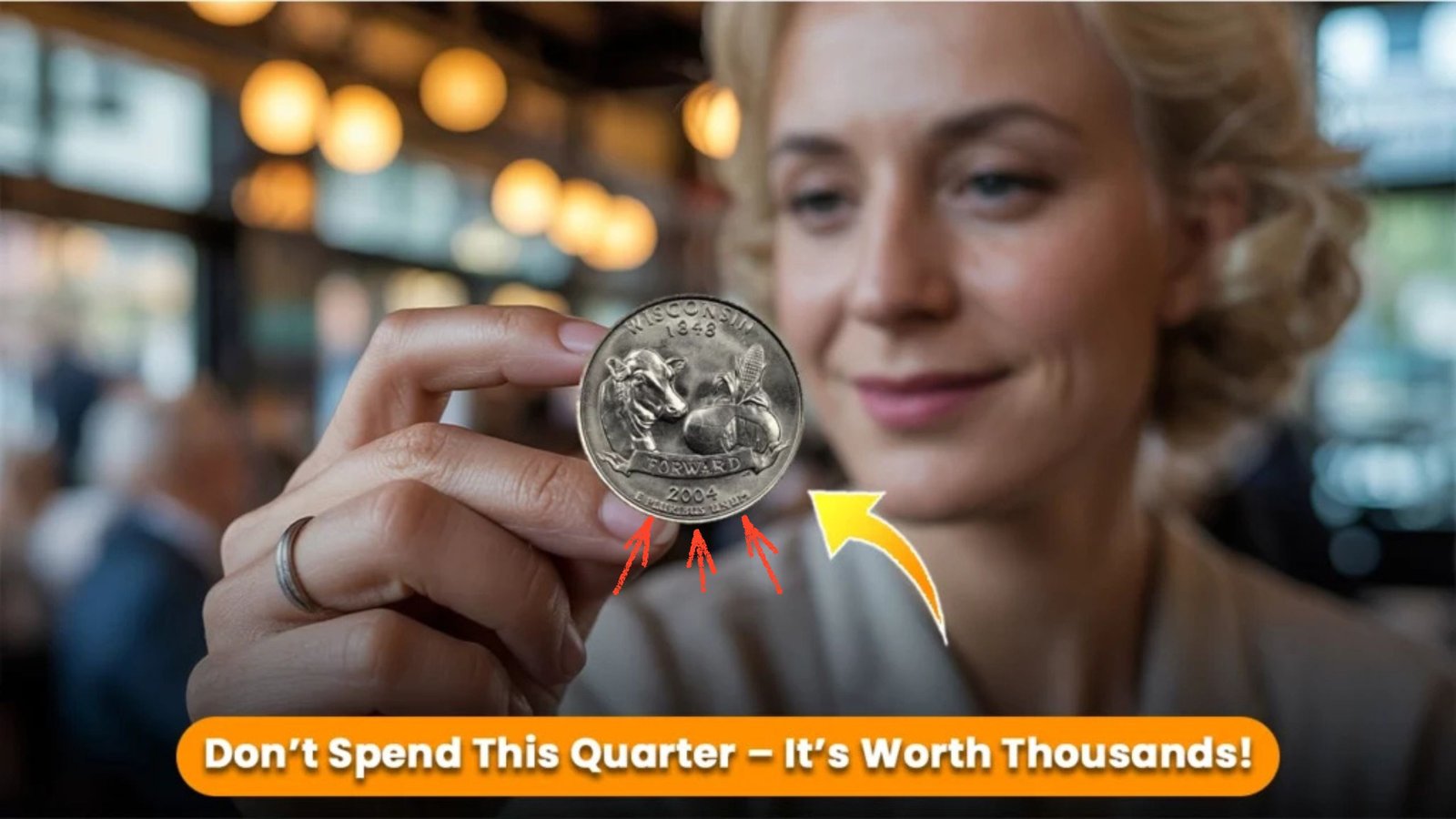 This 2004 Wisconsin Quarter With an Extra Leaf Could Buy You a New Car