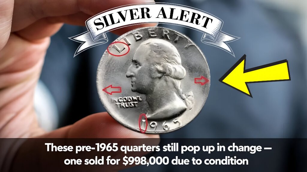 Silver Alert: These Pre-1965 Quarters Still Pop Up in Change — One Sold for $98,000 Due to Condition