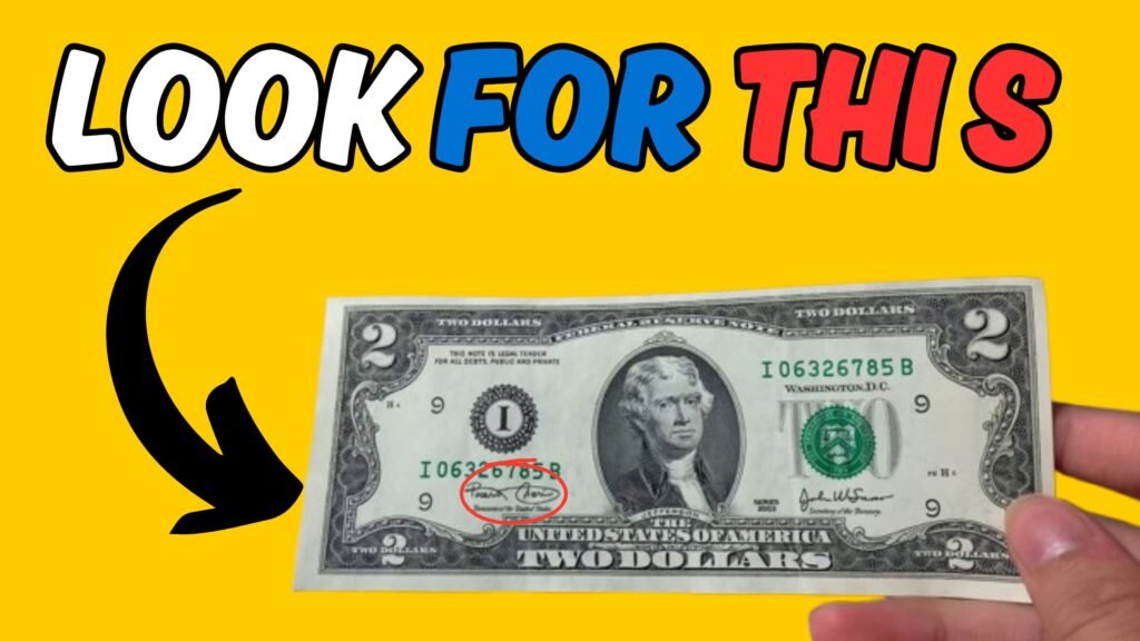 Found in Gas Station Change: A Rare $2 Bill Worth $2.349 Million